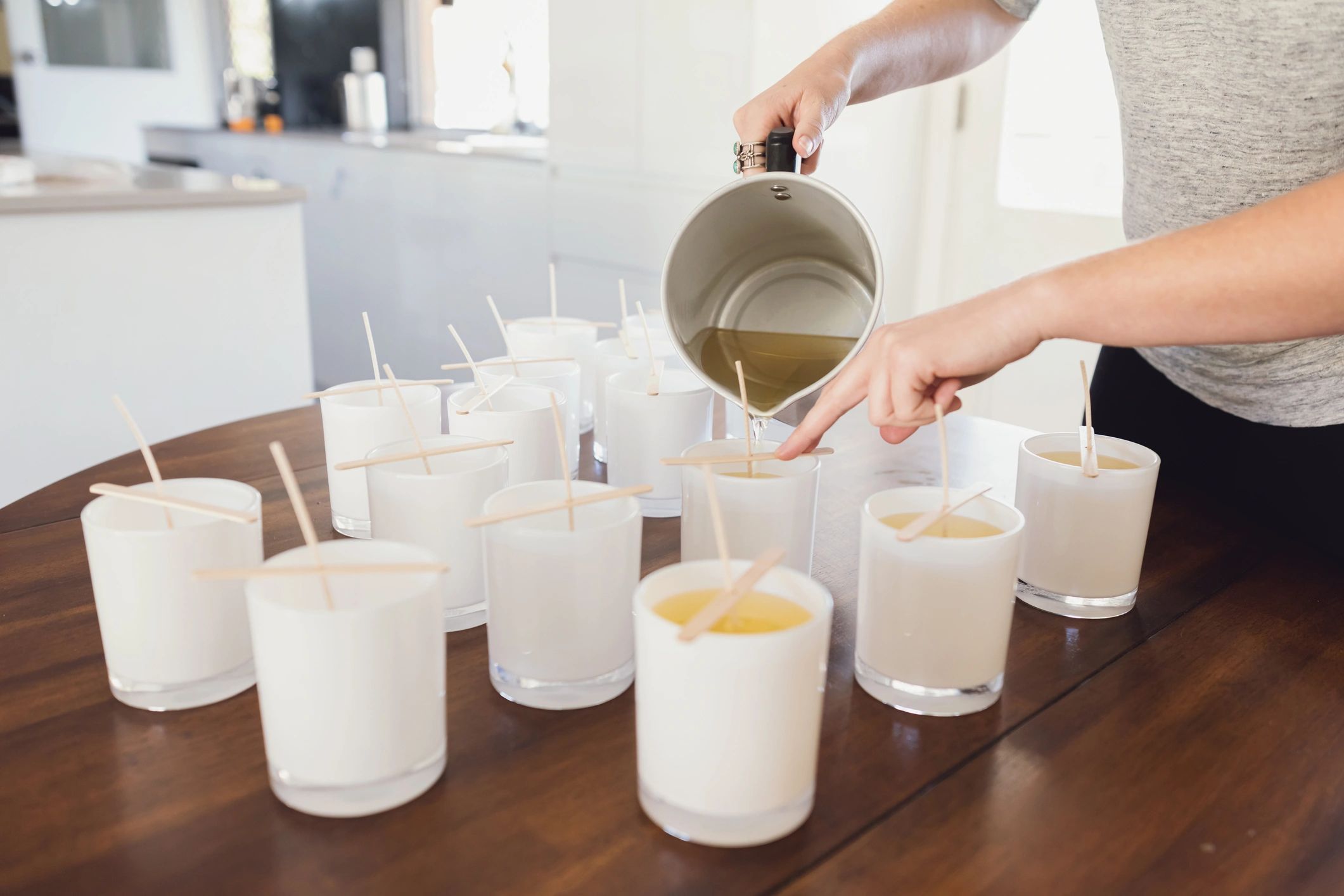 mobile candle making workshop
